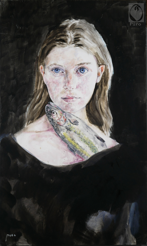 oil on canvas - olio su tela di Piro